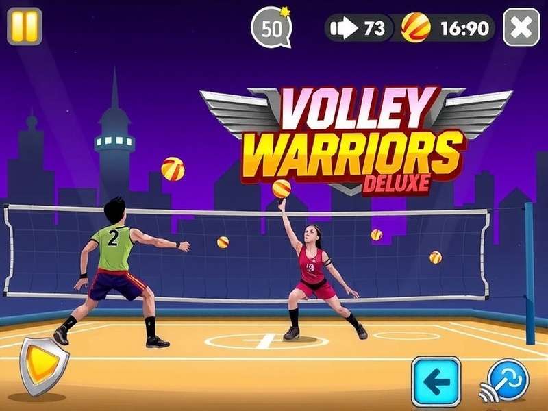 Volley Warriors Deluxe Gameplay